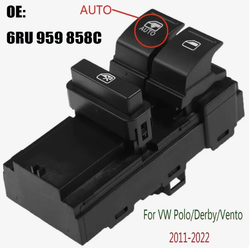 Блок управления стеклоподъемниками Volkswagen Polo (авто)